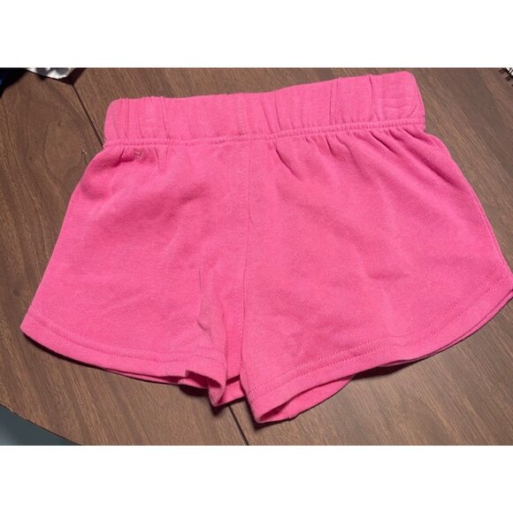 New Balance Girls Pink Athletic Shorts Size S 6X Elastic Waist Lightweight - Picture 2 of 5